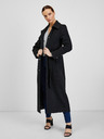 Orsay Schwarzer Damen-Wintermantel mit Wolle ORSAY