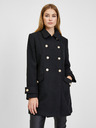 Orsay Schwarzer Damen-Wintermantel mit Wolle ORSAY