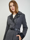 Orsay Grauer Damen-Wintermantel mit Wolle ORSAY