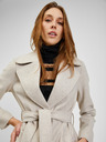 Orsay Beige Damen Wintermantel mit Gürtel ORSAY