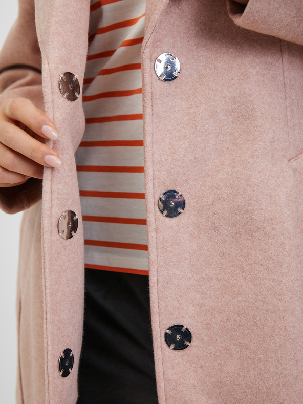 Orsay Rosa Damen-Wintermantel mit Gürtel ORSAY