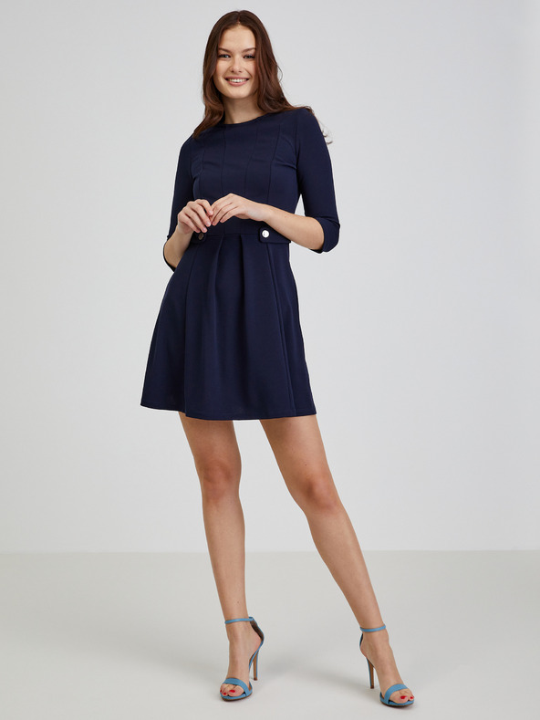 Orsay Dunkelblaues ORSAY-Damenkleid