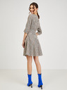 Orsay Braunes kariertes Kleid ORSAY