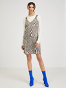 Orsay Braunes kariertes Kleid ORSAY