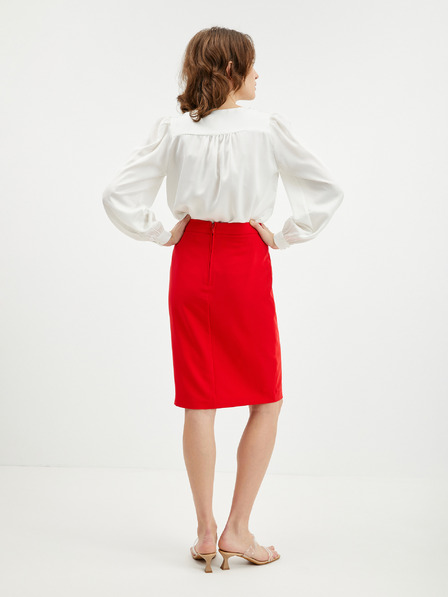Orsay Roter Damen-Bleistiftrock ORSAY