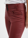 Orsay Burgunderfarbene Skinny Fit Hose für Damen ORSAY