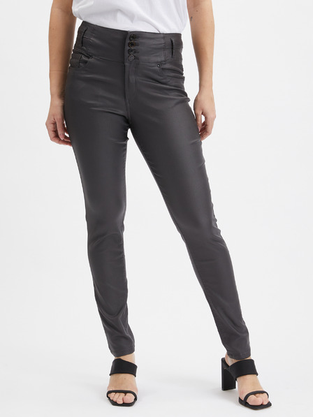 Orsay Dunkelgraue Damen-Skinny-Fit-Hose ORSAY