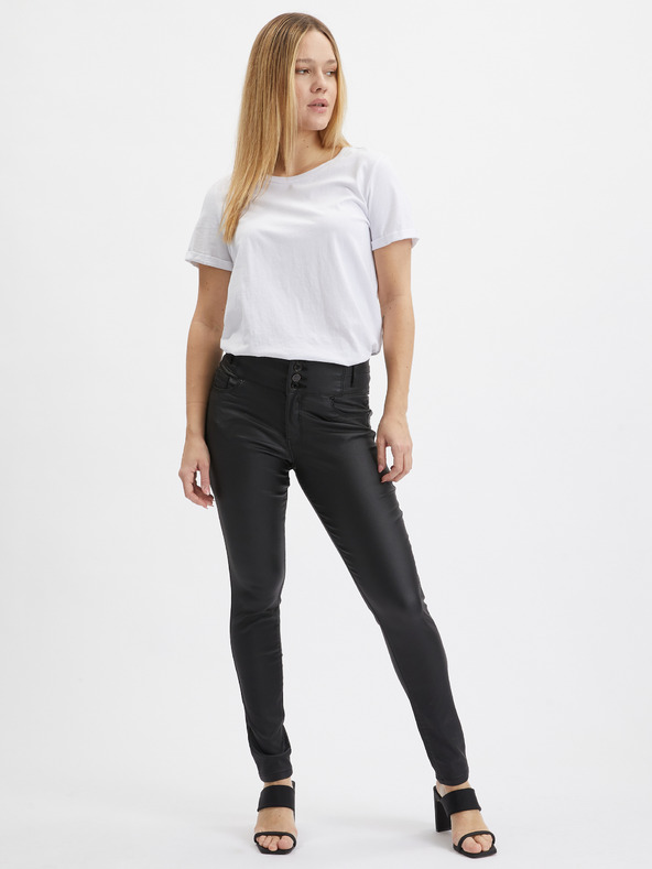 Orsay Schwarze Skinny-Fit-Hose Damen ORSAY