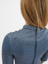 Orsay Blaues gemustertes Damenkleid ORSAY