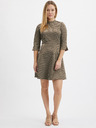 Orsay Braunes gemustertes Damenkleid ORSAY