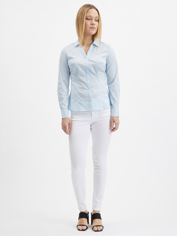 Orsay Hellblaues Damen-Shirt ORSAY