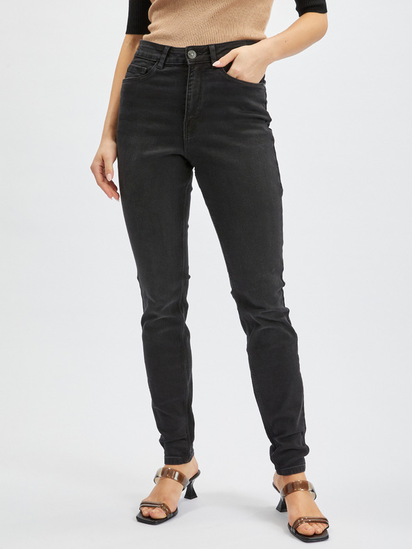 Orsay Schwarze Skinny-Fit-Jeans für Damen ORSAY