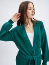 Orsay Petrolfarbener Damen Long Cardigan ORSAY