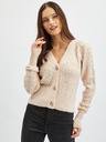 Orsay Beige Damen Strickjacke ORSAY