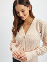 Orsay Beige Damen Strickjacke ORSAY