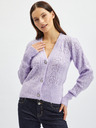 Orsay Hellviolette Damen-Strickjacke ORSAY