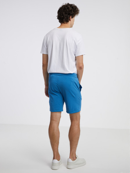 BOSS Blaue Herren-Pyjama-Shorts von BOSS