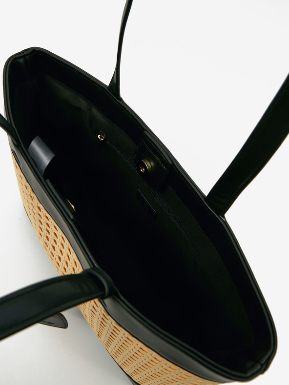 Orsay Brauner und schwarzer Damen-Shopper ORSAY