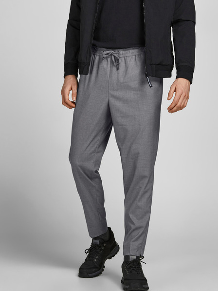 Jack & Jones Jack & Jones Frankie grau gestromte Hose
