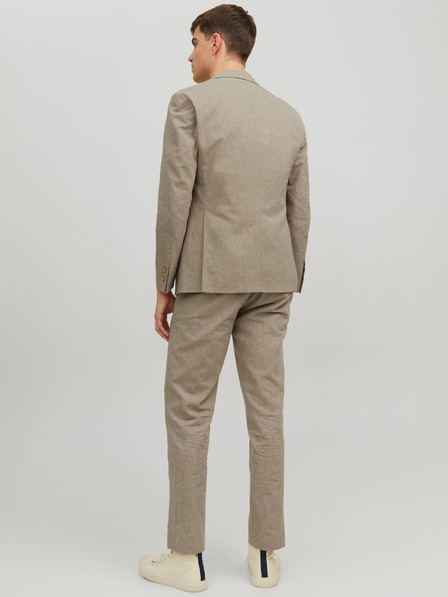 Jack & Jones Jack & Jones Riviera Herren Blazer aus Leinen in Beige