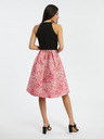 Orsay Rosa und schwarzes Damen-Blumenkleid ORSAY