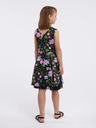Orsay Schwarzes Blumenkleid für Mädchen ORSAY