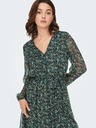 ONLY Grünes geblümtes Damenkleid ONLY Cera