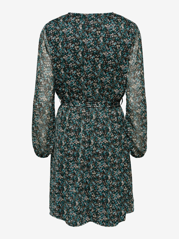 ONLY Grünes geblümtes Damenkleid ONLY Cera