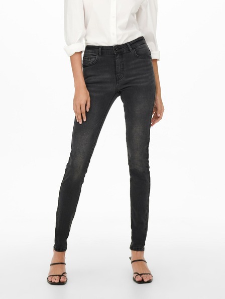 Jacqueline de Yong Schwarze Damen Skinny Fit Jeans JDY Blume