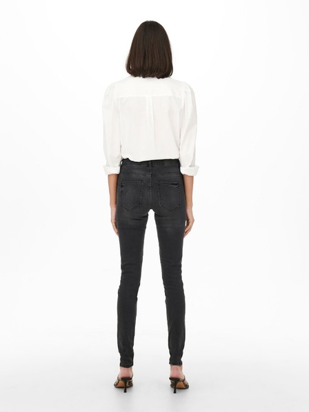 Jacqueline de Yong Schwarze Damen Skinny Fit Jeans JDY Blume