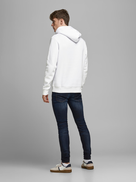 Jack & Jones Weißer Jack & Jones Corp Kapuzenpullover für Herren