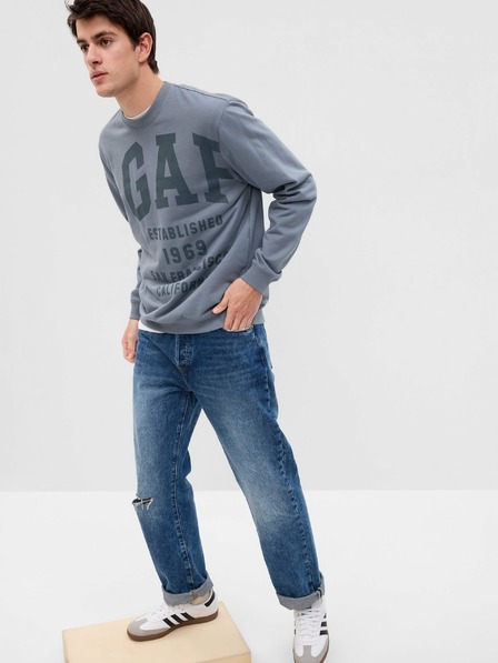 GAP Sweatshirt mit Logo und Fleece GAP