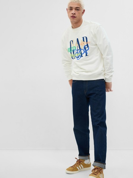 GAP Sweatshirt mit Logo und Fleece GAP