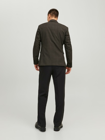 Jack & Jones Dunkelbraun Herren Jack & Jones Solaris Plaid Blazer
