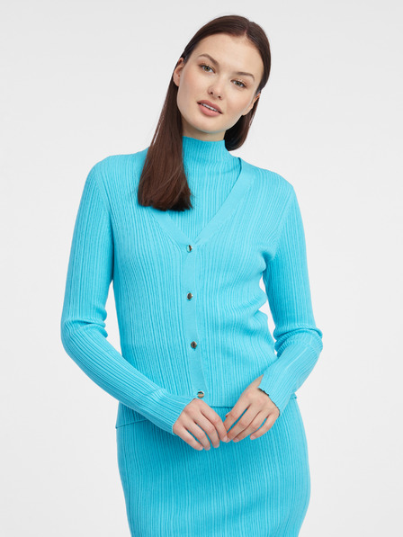 Orsay Blaue Damen Strickjacke ORSAY