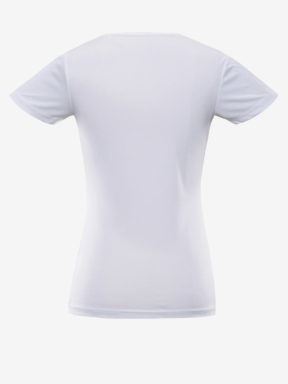 ALPINE PRO Weißes Damen-T-Shirt ALPINE PRO QUATRA