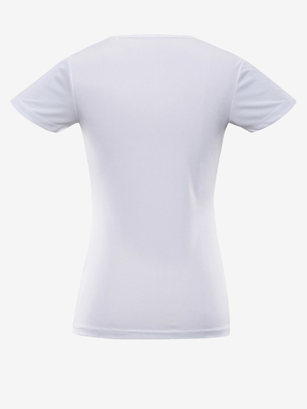 ALPINE PRO Weißes Damen-T-Shirt ALPINE PRO QUATRA