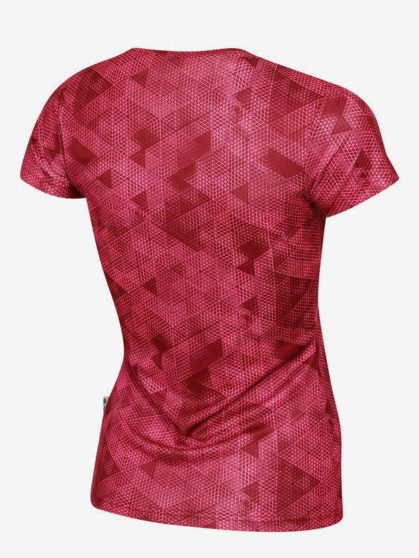 ALPINE PRO Rotes Damen-T-Shirt ALPINE PRO QUATRA