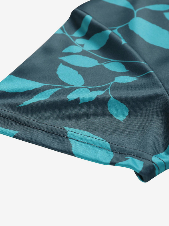 ALPINE PRO Petrolfarbenes Damen-T-Shirt ALPINE PRO QUATRA