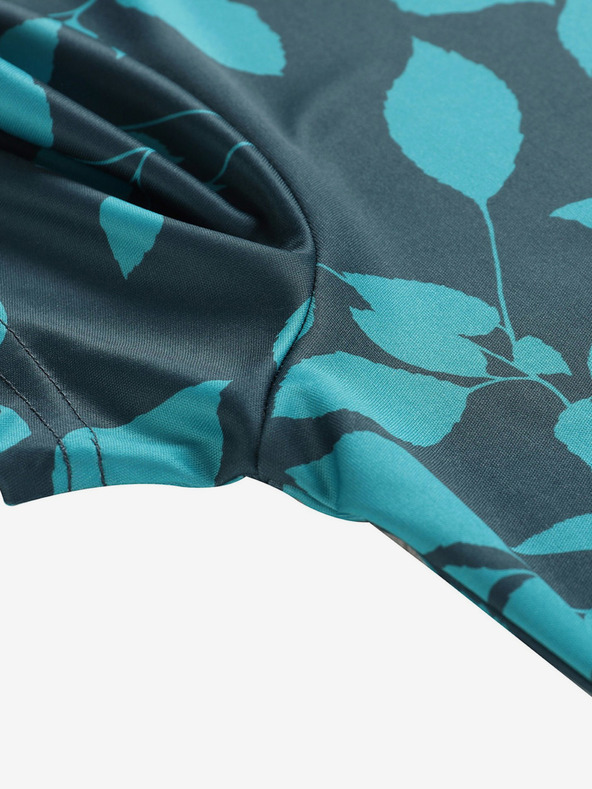 ALPINE PRO Petrolfarbenes Damen-T-Shirt ALPINE PRO QUATRA