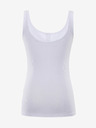 ALPINE PRO Weißes, schnell trocknendes Damen-Tank-Top ALPINE PRO ZONNA