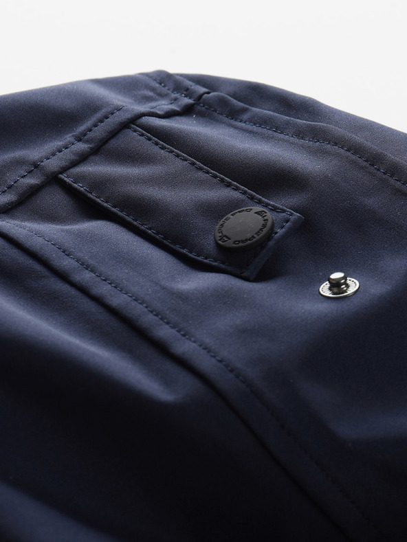 ALPINE PRO Dunkelblauer wasserdichter Damenmantel ALPINE PRO PERFETA