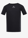 ALPINE PRO Schwarzes Herren ALPINE PRO BASIK schnelltrocknendes T-Shirt