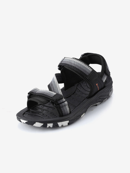 ALPINE PRO Schwarze Herrensandalen ALPINE PRO GERF