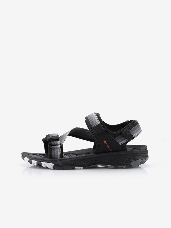 ALPINE PRO Schwarze Herrensandalen ALPINE PRO GERF