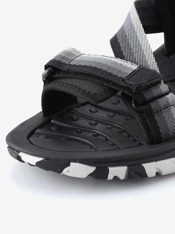 ALPINE PRO Schwarze Herrensandalen ALPINE PRO GERF