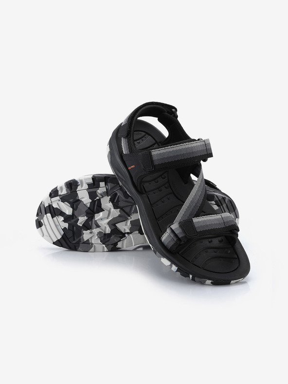 ALPINE PRO Schwarze Herrensandalen ALPINE PRO GERF