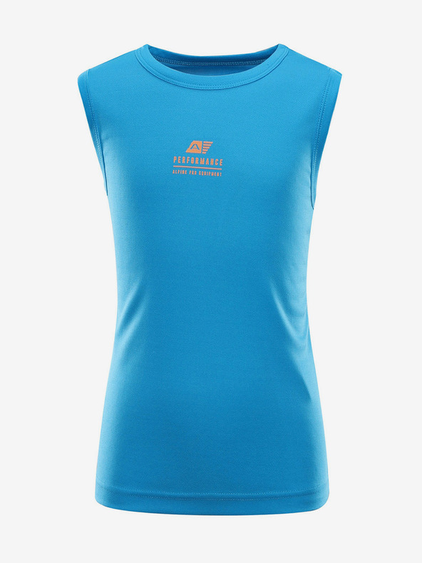 ALPINE PRO Blaues, schnell trocknendes Kinder-Tank-Top ALPINE PRO NEQO