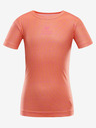 ALPINE PRO ALPINE PRO BASIKO orangefarbenes schnell trocknendes Kinder-T-Shirt