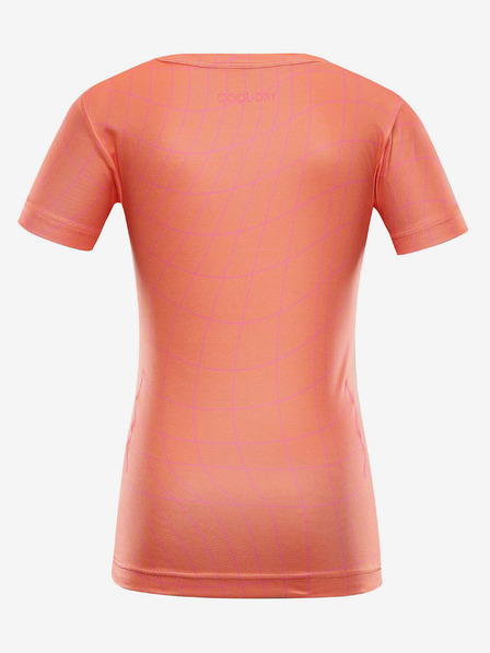 ALPINE PRO ALPINE PRO BASIKO orangefarbenes schnell trocknendes Kinder-T-Shirt